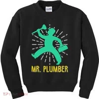 Mr. Plumber Funny Plumber Kids Sweatshirt thumb 0