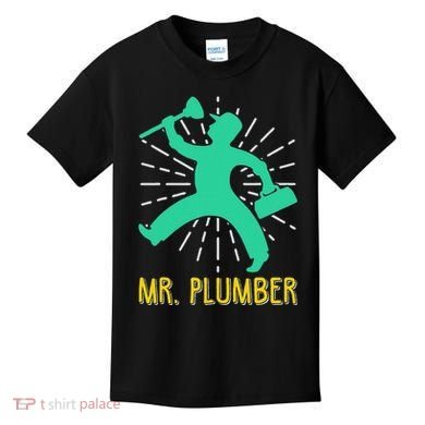 Mr. Plumber Funny Plumber Kids T-Shirt
