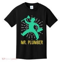 Mr. Plumber Funny Plumber Kids T-Shirt thumb 0