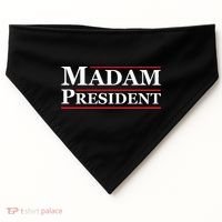 Madam President First Female President Presidential Election USA-Made Doggie Bandana thumb 0