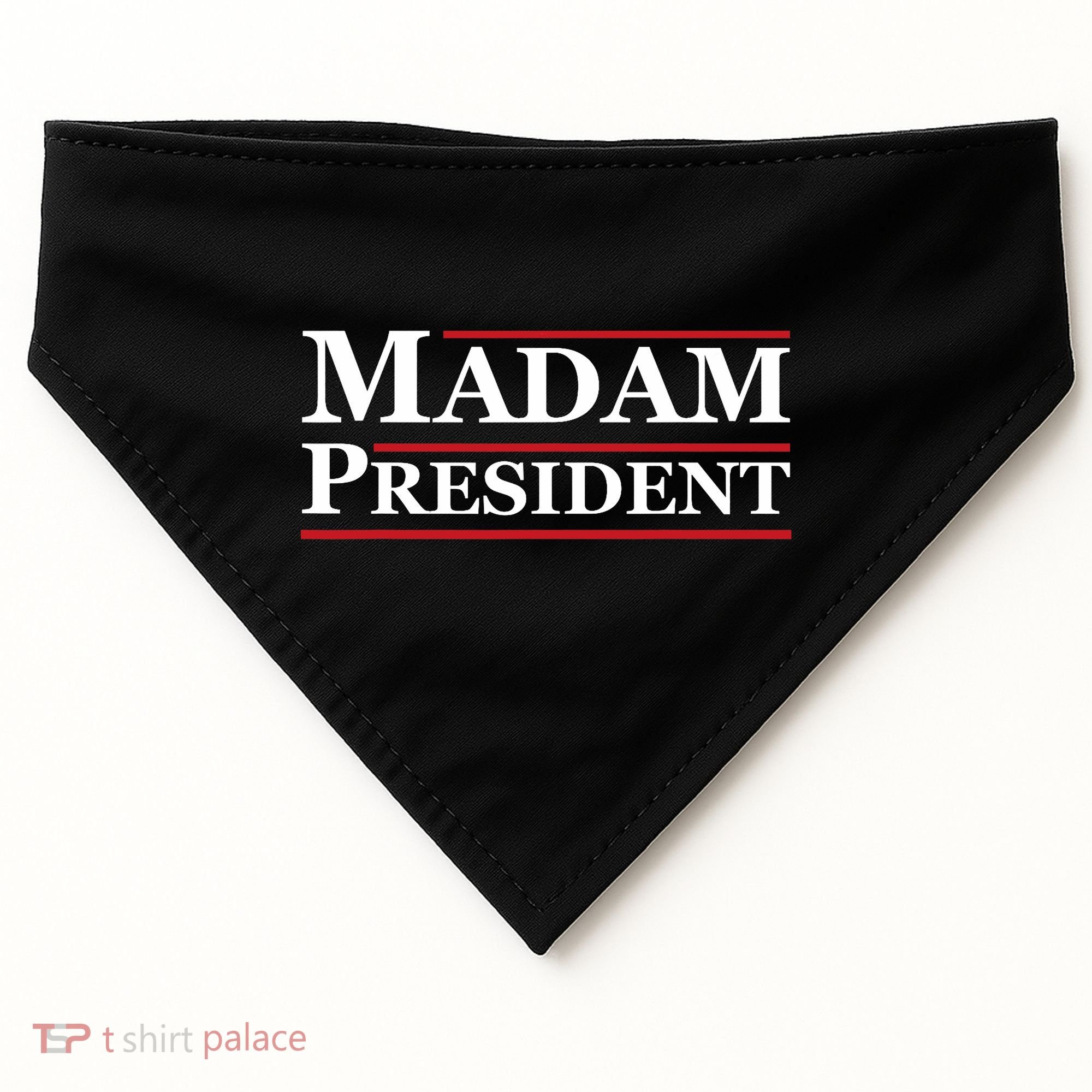Madam President First Female President Presidential Election USA-Made Doggie Bandana