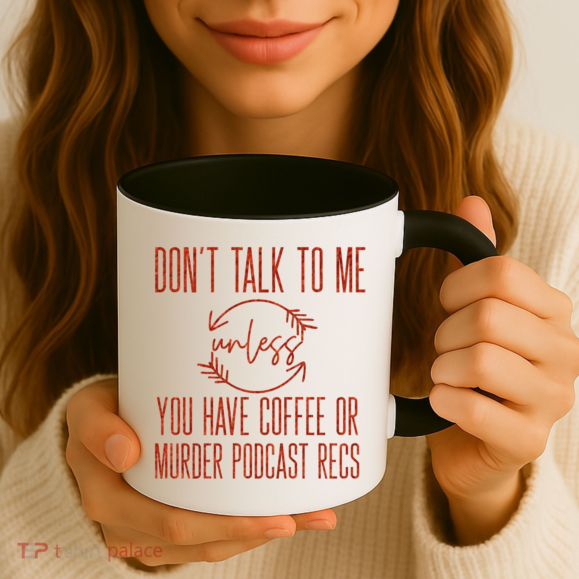 Murder Podcast Funny Gift For Coffee Lovers True Crime Killers Gift Coffee Mug