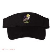 Moon Possum Funny Marsupial Rodent Opossums Retro Art Groovy Visor thumb 0