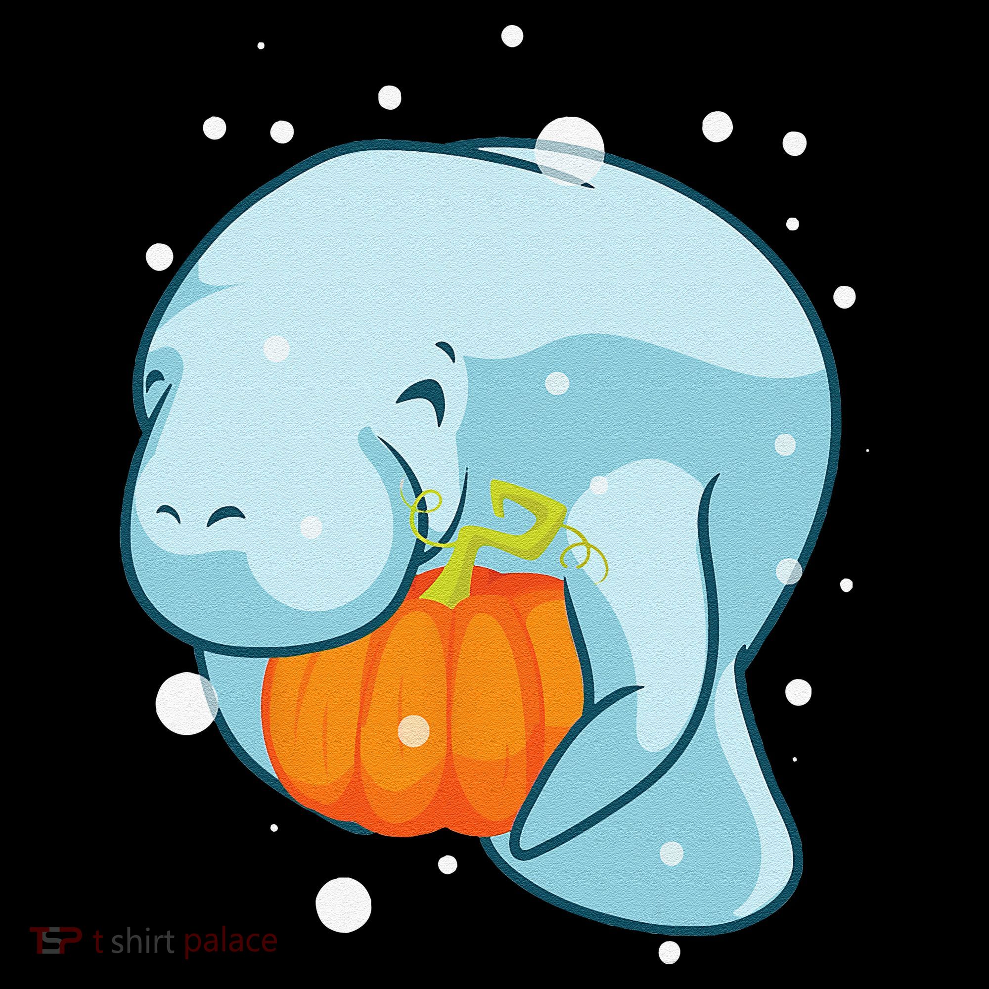 Manatee Pumpkin Fall Halloween Thanksgiving Sea Cow Gift Coffee Mug