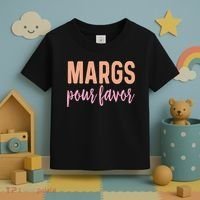 Margs Pour Favor Funny Vacation Travel Honeymoon Party Toddler T-Shirt thumb 3