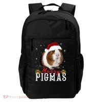 Merry Pigmas Face Mask Funny Guinea Pig Christmas Santa Xmas Backpack thumb 0