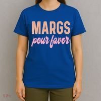 Margs Pour Favor Funny Vacation Travel Honeymoon Party Meaningful Gift T-Shirt thumb 4
