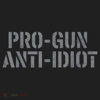Mens Pro Gun Anti Idiot Women's Sweatshirt thumb 2