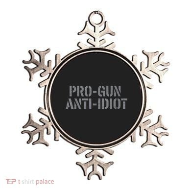Mens Pro Gun Anti Idiot Ornament