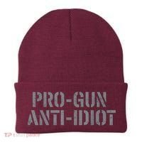 Mens Pro Gun Anti Idiot Beanie thumb 0