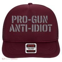 Mens Pro Gun Anti Idiot Hat thumb 0