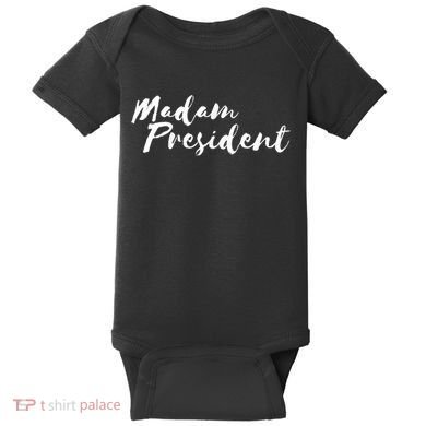 Madam President Go Vote! Baby Bodysuit