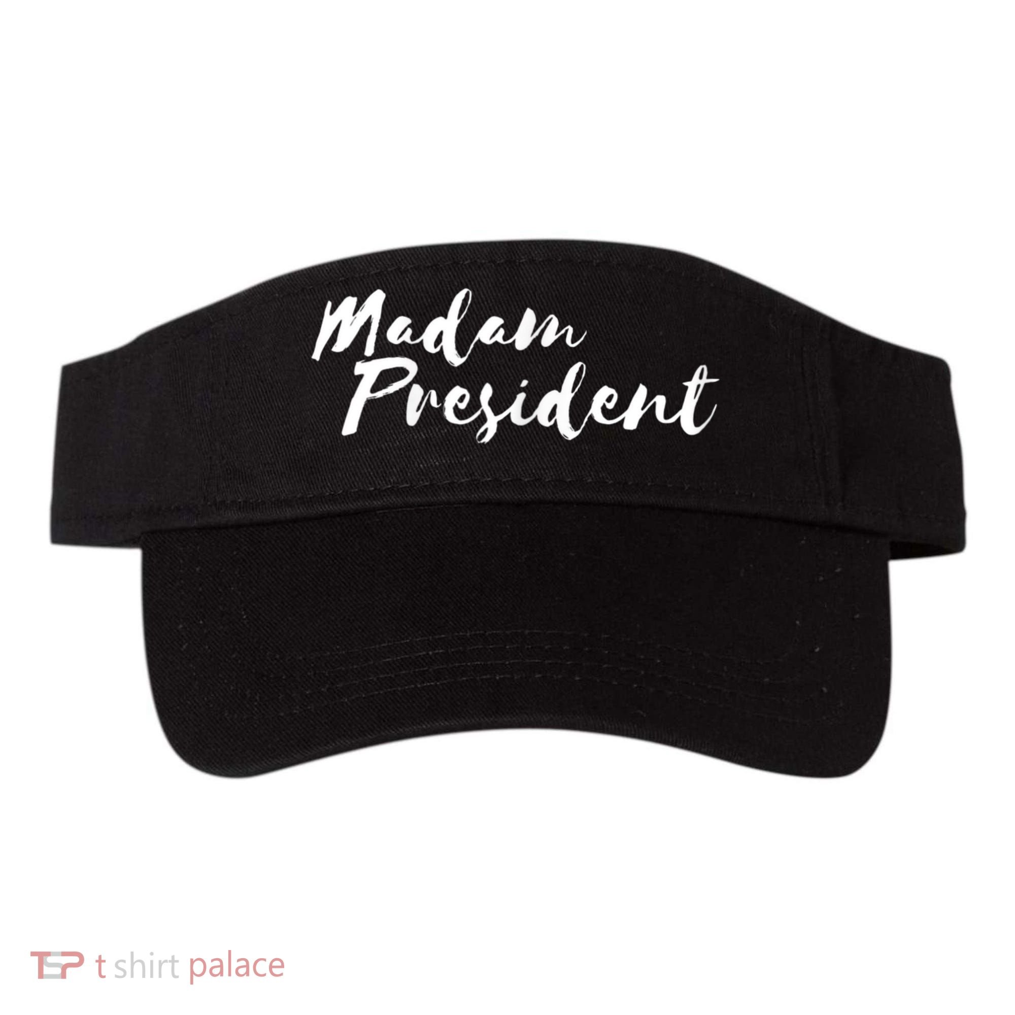 Madam President Go Vote! Visor