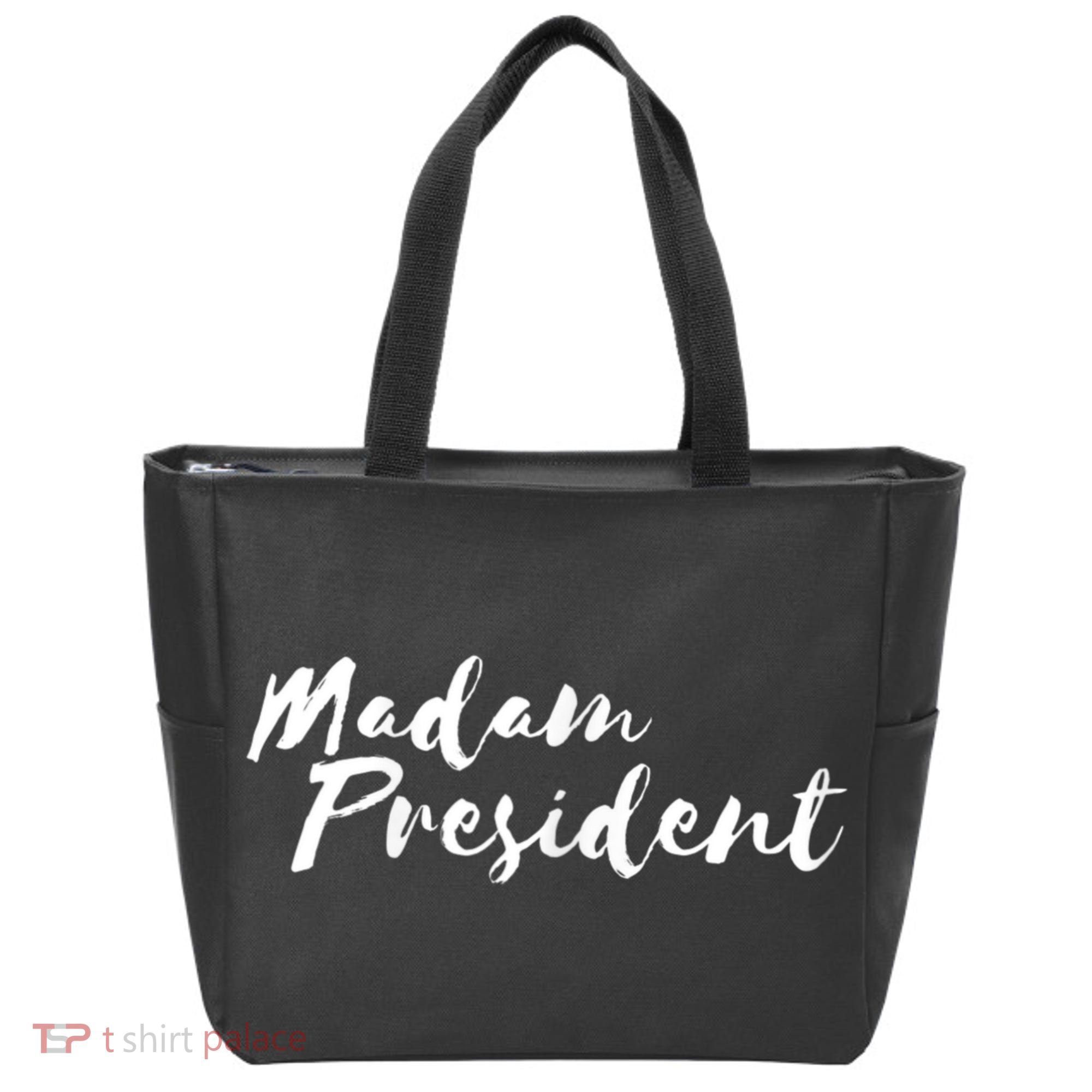 Madam President Go Vote! Tote Bag