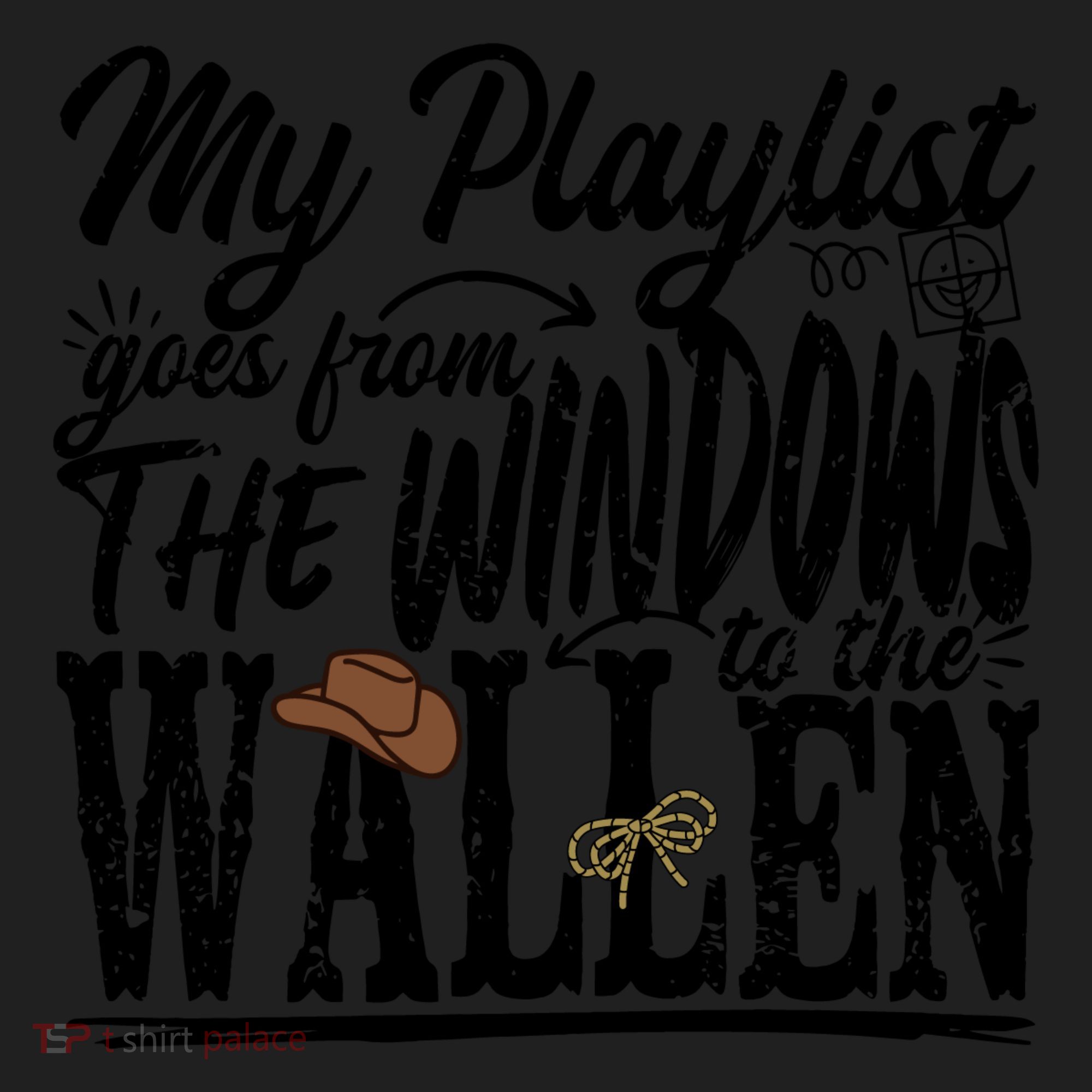 My Playlist Goes From The Windows To The Women's Sweatshirt