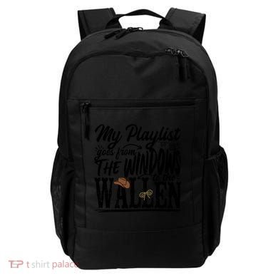 My Playlist Goes From The Windows To The Backpack