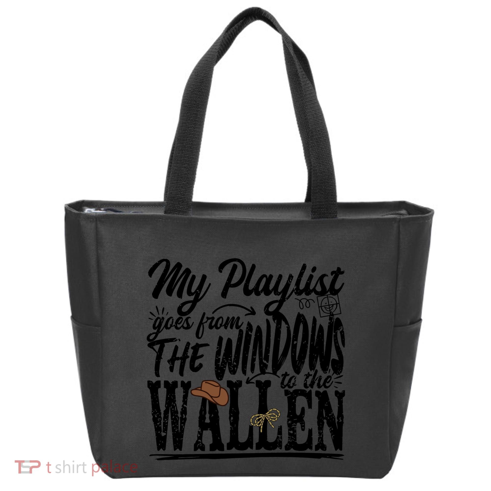 My Playlist Goes From The Windows To The Tote Bag