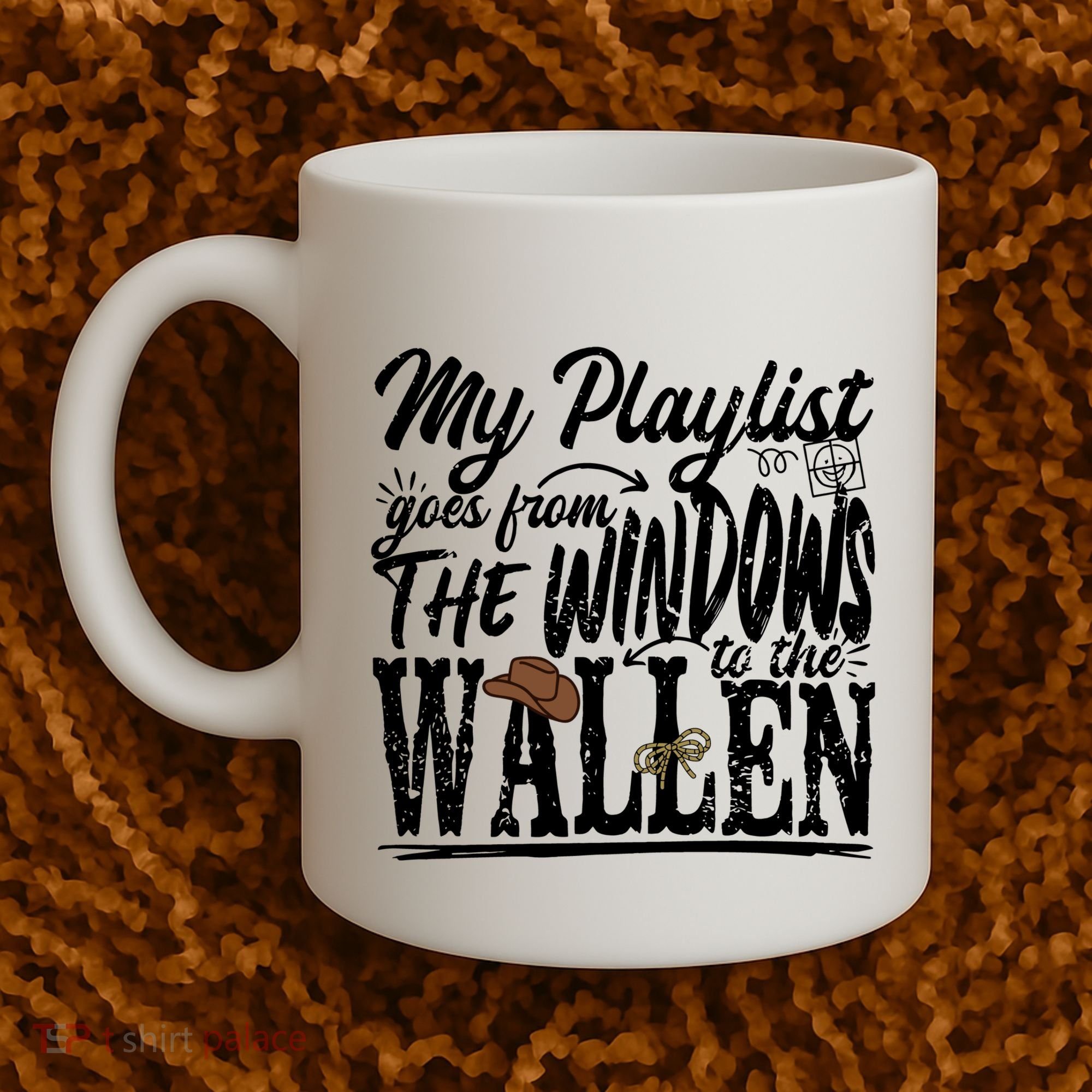 My Playlist Goes From The Windows To The Coffee Mug