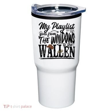 My Playlist Goes From The Windows To The Tumbler