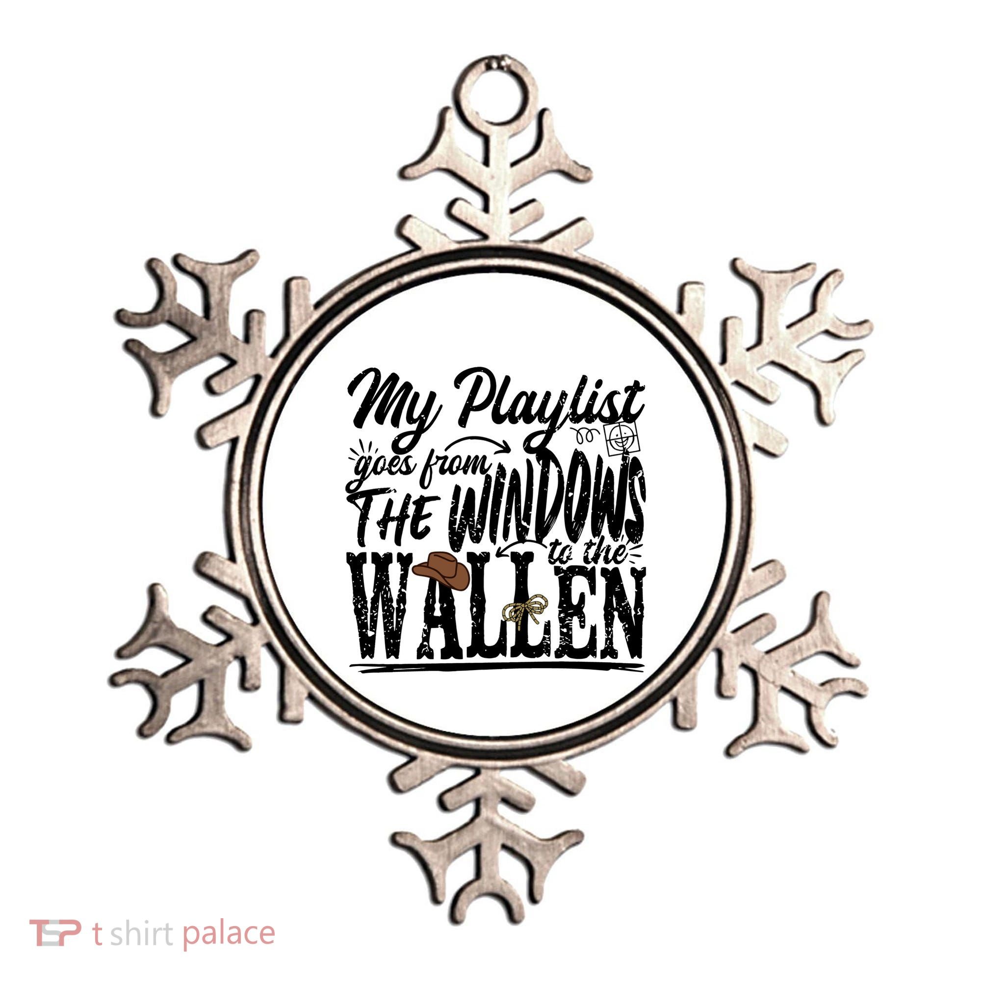 My Playlist Goes From The Windows To The Ornament