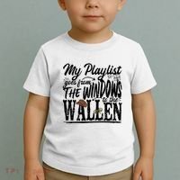 My Playlist Goes From The Windows To The Toddler T-Shirt thumb 2