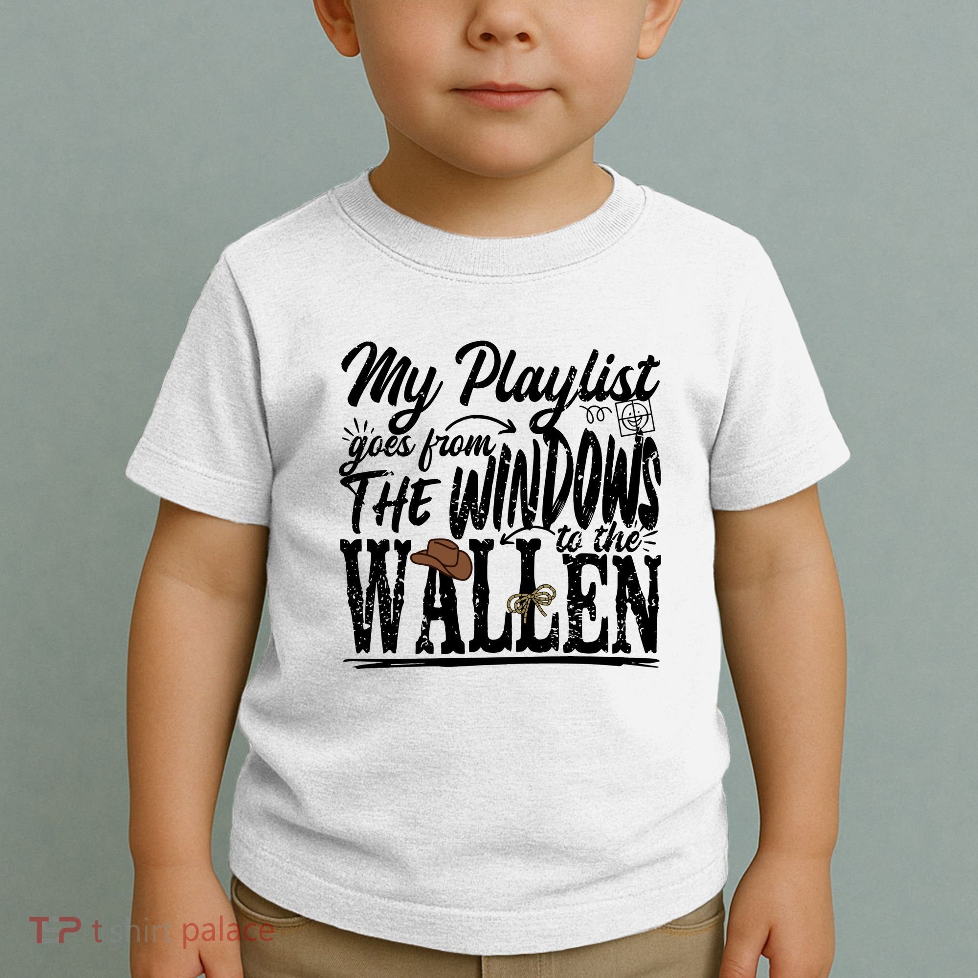 My Playlist Goes From The Windows To The Toddler T-Shirt