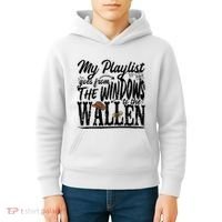 My Playlist Goes From The Windows To The Kids Hoodie thumb 4