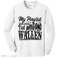 My Playlist Goes From The Windows To The Kids Long Sleeve Shirt thumb 0