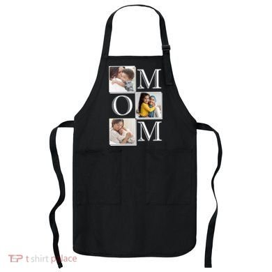 Mom Personalized Gift For Mothers Day Custom Photo Apron