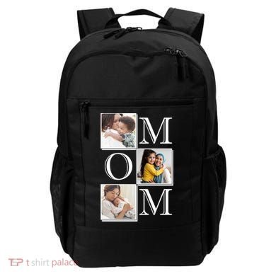 Mom Personalized Gift For Mothers Day Custom Photo Backpack