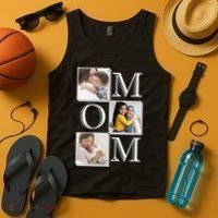 Mom Personalized Gift For Mothers Day Custom Photo Tank Top thumb 4
