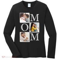 Mom Personalized Gift For Mothers Day Custom Photo Women's Long Sleeve Shirt thumb 0