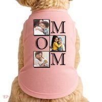 Mom Personalized Gift For Mothers Day Custom Photo Doggie Tank thumb 0
