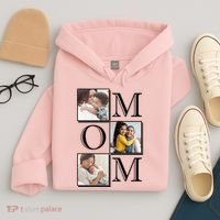 Mom Personalized Gift For Mothers Day Custom Photo Hoodie thumb 4