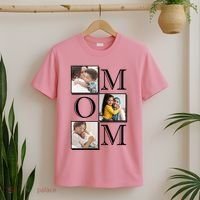 Mom Personalized Gift For Mothers Day Custom Photo T-Shirt thumb 2