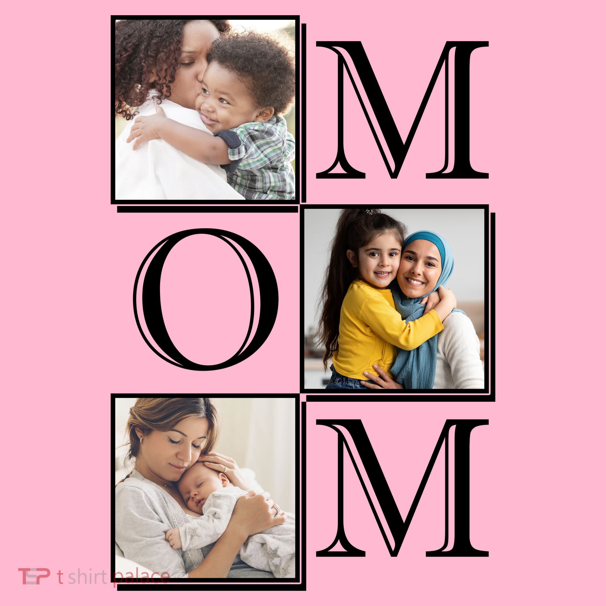 Mom Personalized Gift For Mothers Day Custom Photo T-Shirt