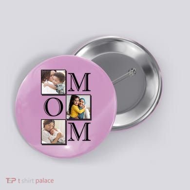 Mom Personalized Gift For Mothers Day Custom Photo Button