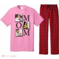 Mom Personalized Gift For Mothers Day Custom Photo Pajama Set thumb 0