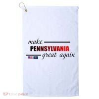 Make Pennsylvania Great Again Golf Towel thumb 0