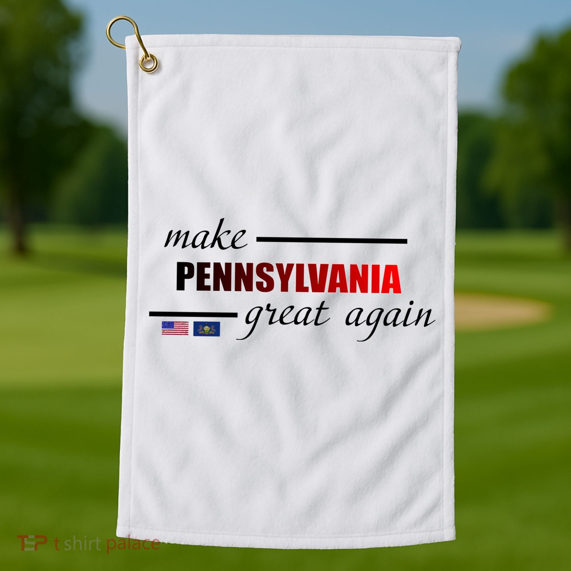 Make Pennsylvania Great Again Golf Towel