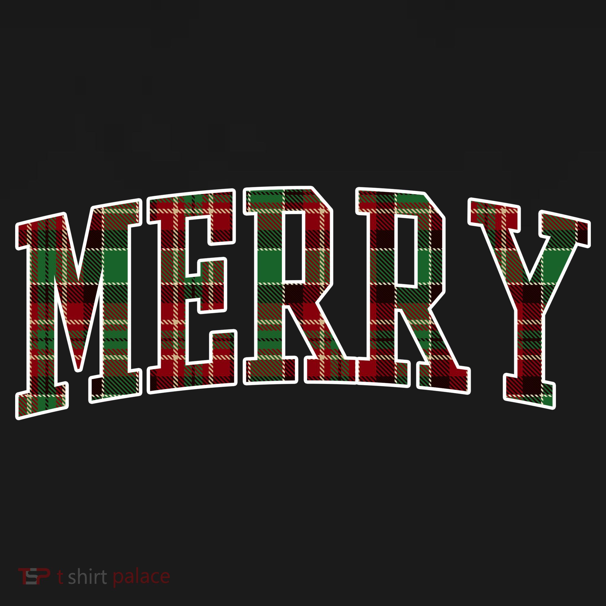 Merry Plaid Holiday Christmas Backpack