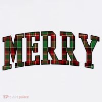 Merry Plaid Holiday Christmas Women's Hoodie thumb 2