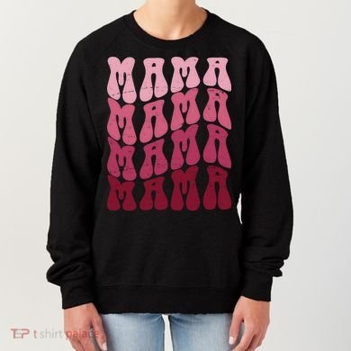 Mama Pink Hippie Retro Women's Sweatshirt