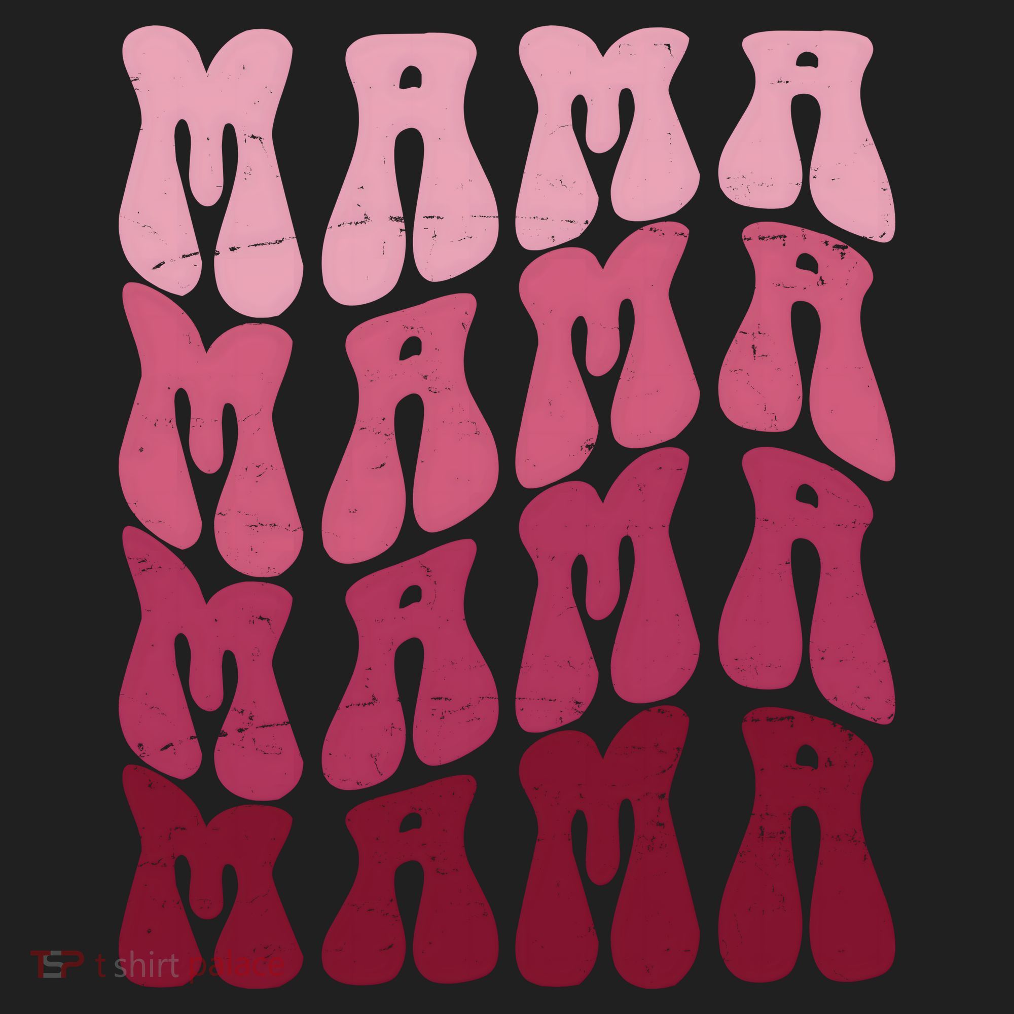 Mama Pink Hippie Retro Women's Sweatshirt