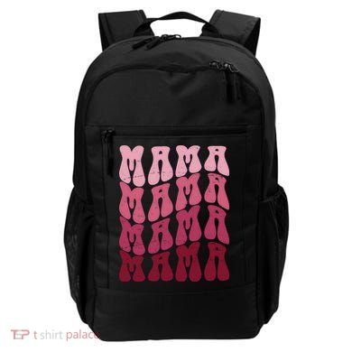Mama Pink Hippie Retro Backpack