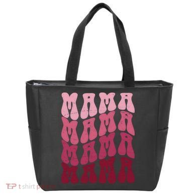 Mama Pink Hippie Retro Tote Bag