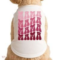 Mama Pink Hippie Retro Doggie Tank thumb 0