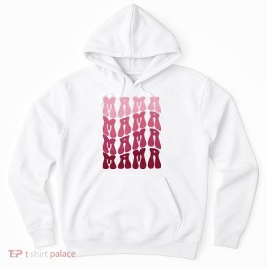 Mama Pink Hippie Retro Hoodie