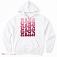 Mama Pink Hippie Retro Hoodie thumb 0