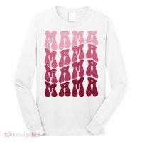 Mama Pink Hippie Retro Long Sleeve Shirt thumb 0